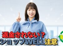 PCショップWELLで返金されないトラブルのイメージ