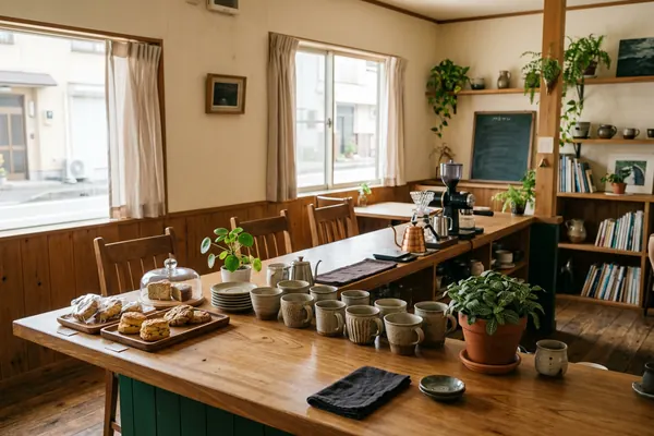 カフェの店内のイメージ